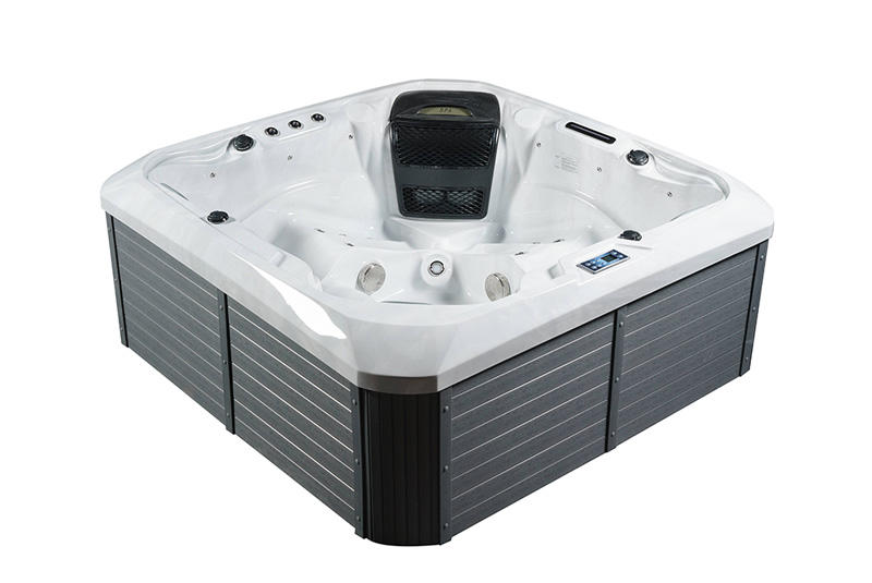 Offre spéciale rectangulaire grand spa extérieur bain à remous luxe bain à remous USA acrylique puissance graphique BA-836